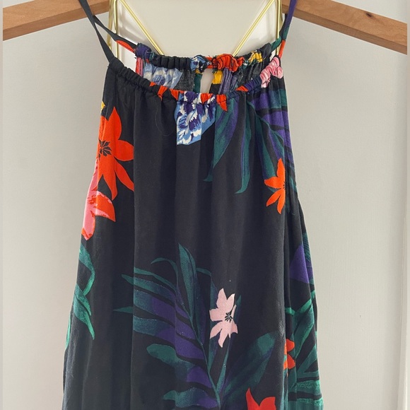 Girl’s Size 10-12 Floral Jumpsuit/Romper - Picture 3 of 4